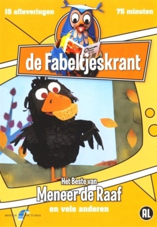 DVD De Fabeltjeskrant - Het Beste Van Meneer De Raaf NIEUW, Alle leeftijden, Poppen, Tv-serie, Nieuw in verpakking