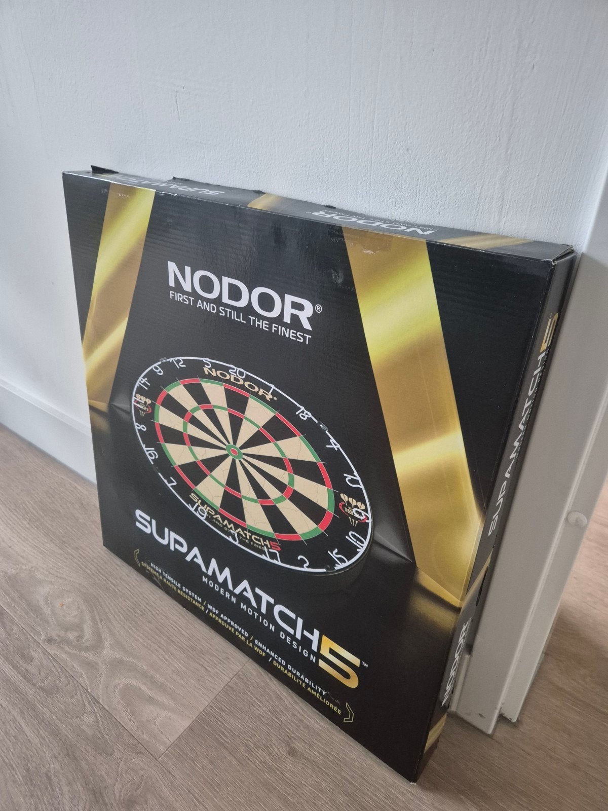 Nodor Supamatch 5 Dartbord - Nieuw in Doos, Ophalen, Nieuw, Dartbord