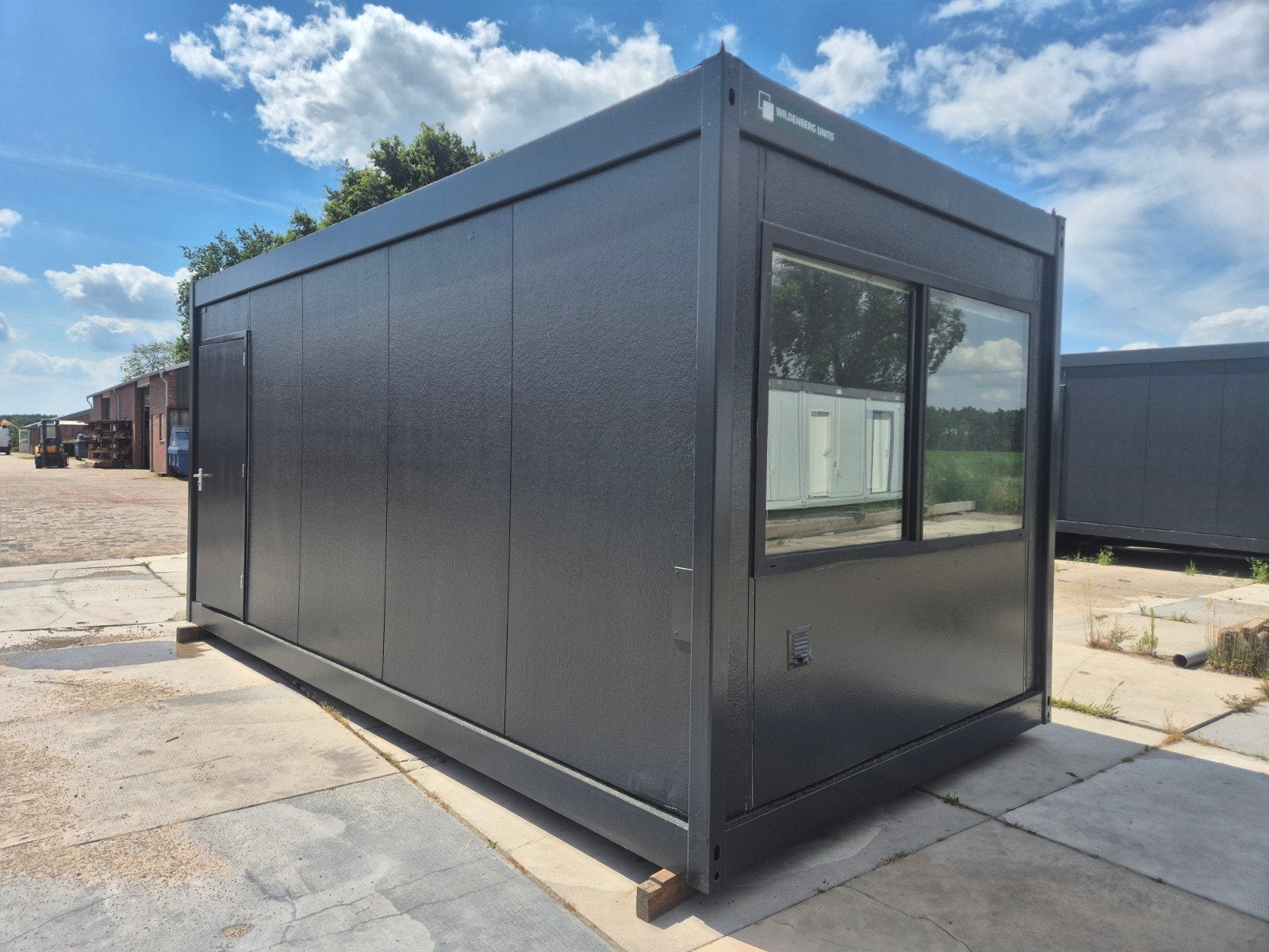 Kantoorunit 3x6m woonunit container unit bouwkeet, Ophalen