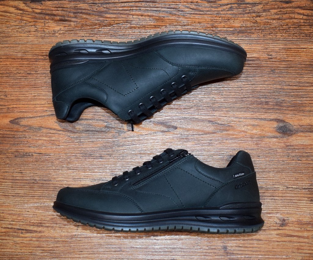 GRISPORT - leren wandelschoen 43029 Graphite - maat 42, Kleding | Heren, Schoenen, Grisport, Zwart, Nieuw, Ophalen of Verzenden