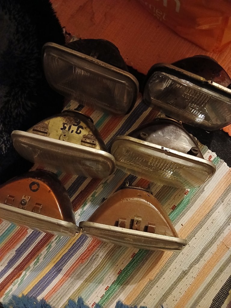 Koplampen 2cv citroën, Ophalen of Verzenden, Gebruikt, Citroën