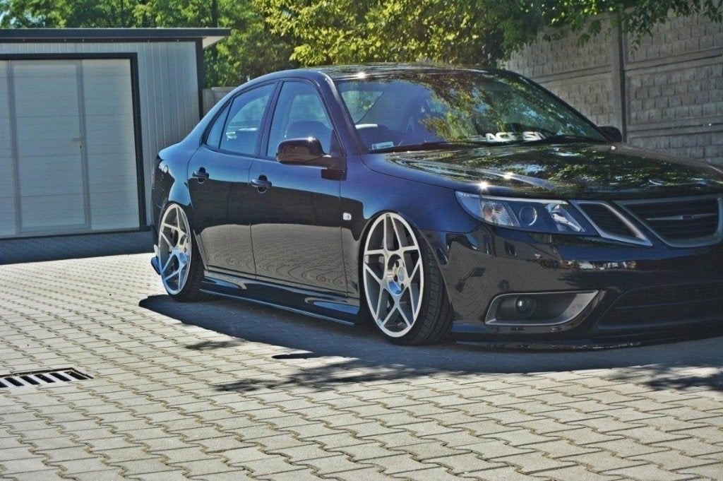 Voorlip achterlip sideskirt diffuser Saab 9-3 93 Aero 07-11, Ophalen of Verzenden