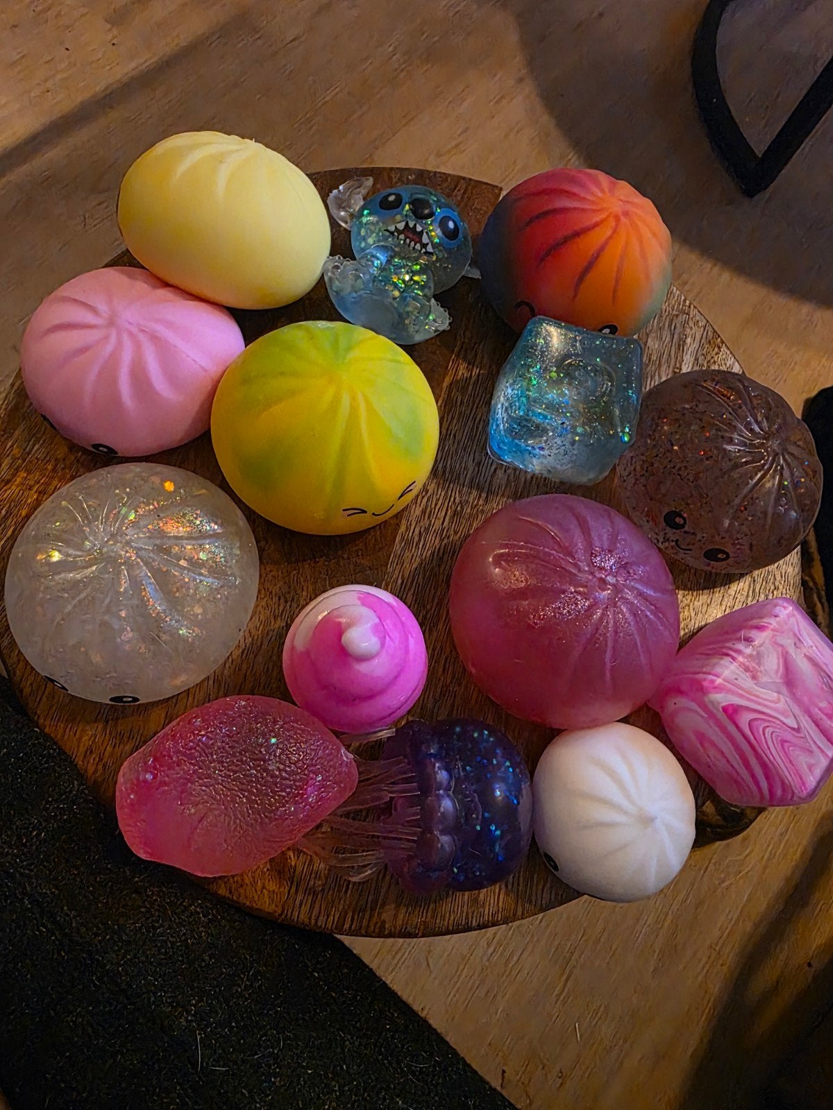 Leuke Squishies en Stressballen - Diverse Vormen en Kleuren, Ophalen of Verzenden, Zo goed als nieuw, Jongen of Meisje