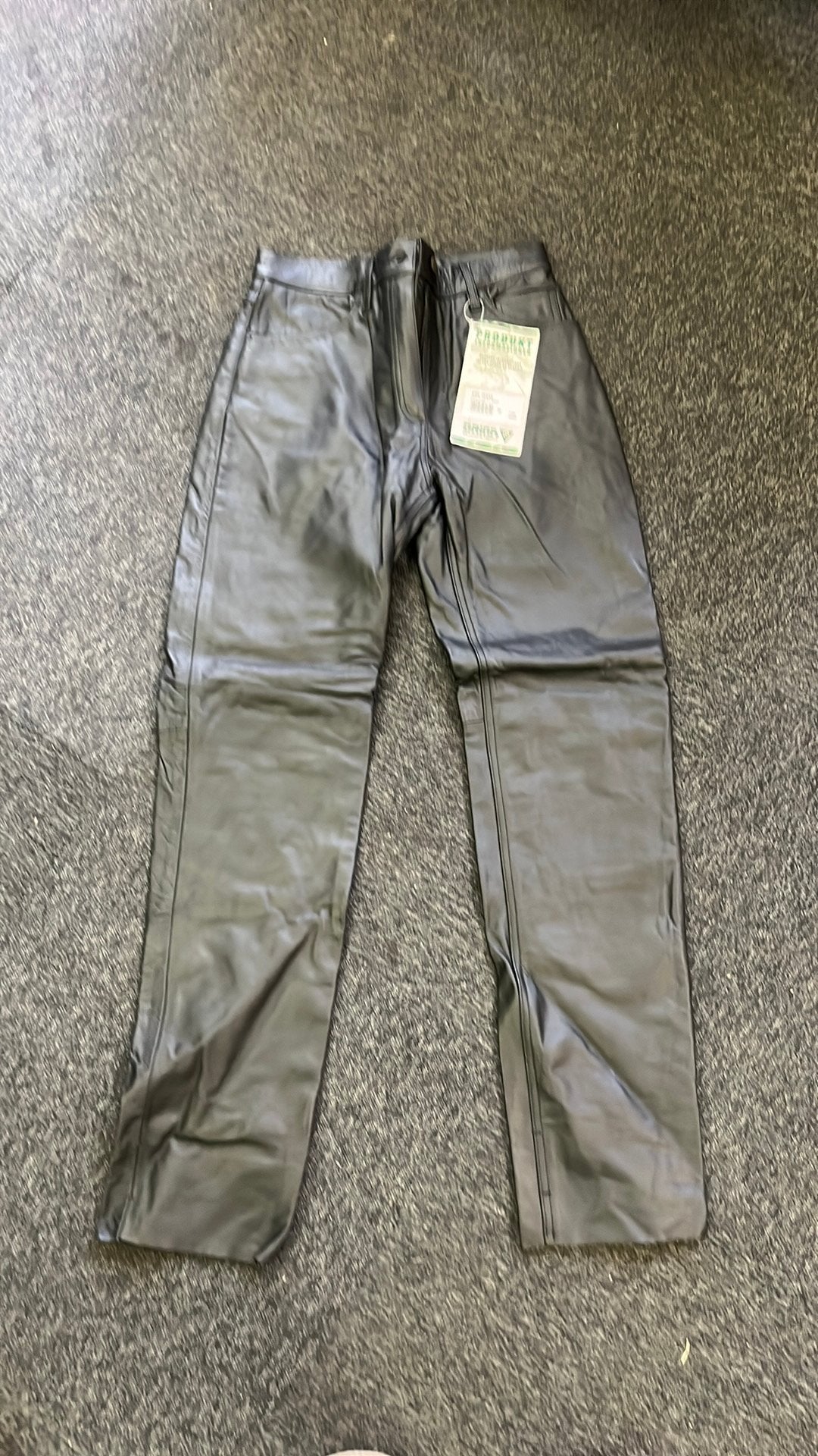 Orina Texas leren motorbroek 9708 maat 30, zwart, Motoren, Ophalen of Verzenden, Nieuw met kaartje, Dames, Broek | leer