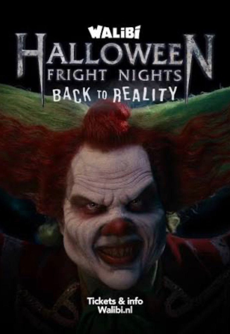Walibi fright nights tickets 2 X voor 22 oktober, Twee personen