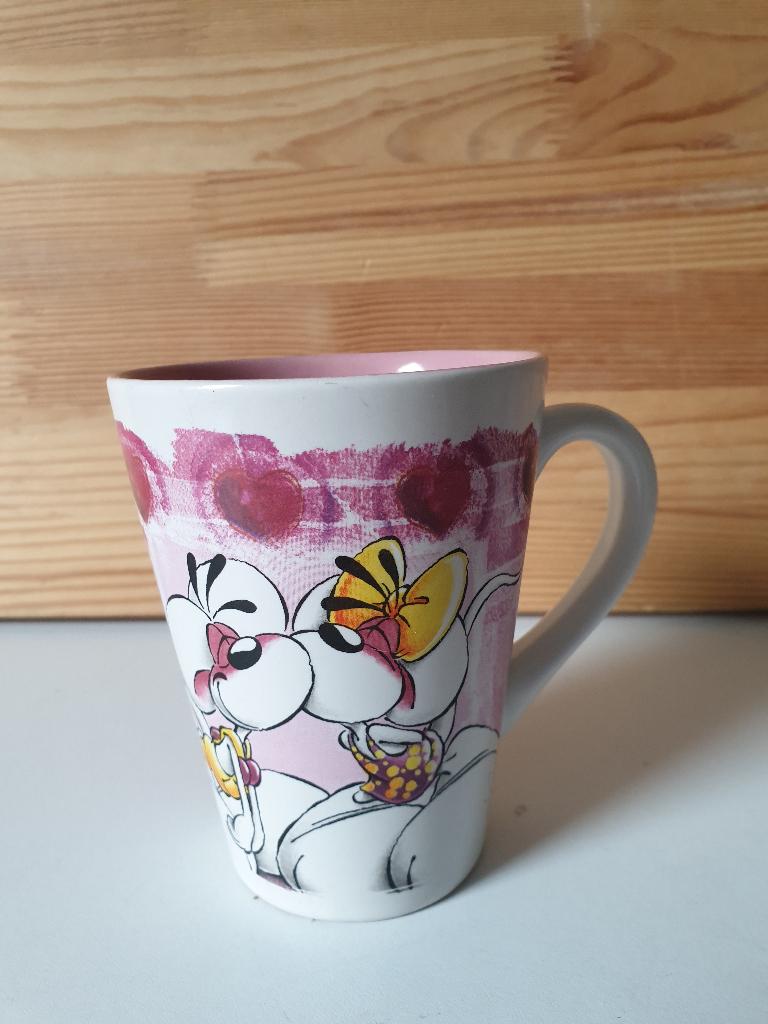 Beker - Diddl - Verzoen Beker..., Verzamelen, Diddl, Ophalen of Verzenden, Diddl, Gebruikt, Servies