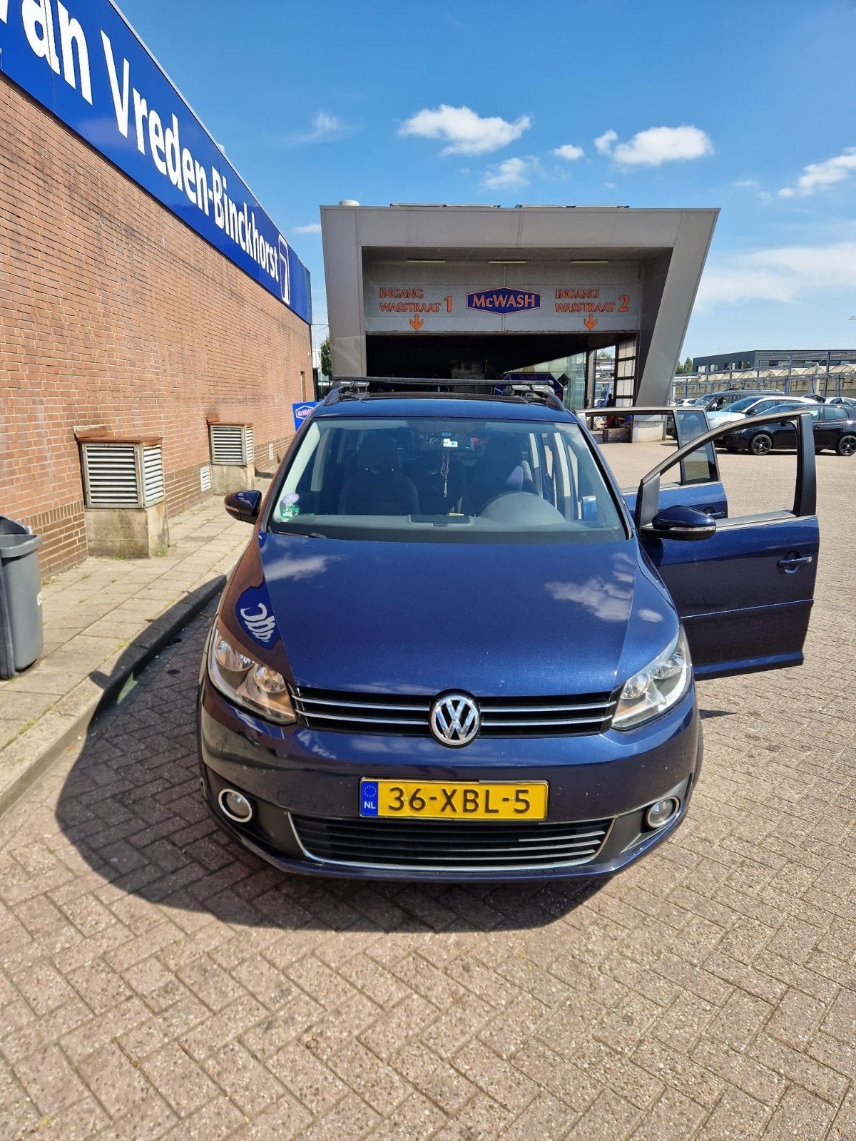 Volkswagen Touran 1.2 TSI 77KW BMT 5P 2012 Blauw, Auto's, Volkswagen, 730 kg, 4 cilinders, Blauw, Origineel Nederlands