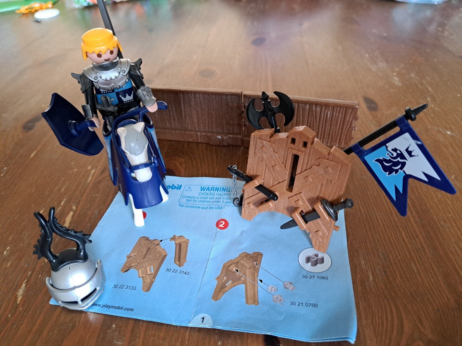 Playmobil 5356 Leeuw Toernooi Ridder, Ophalen of Verzenden, Zo goed als nieuw