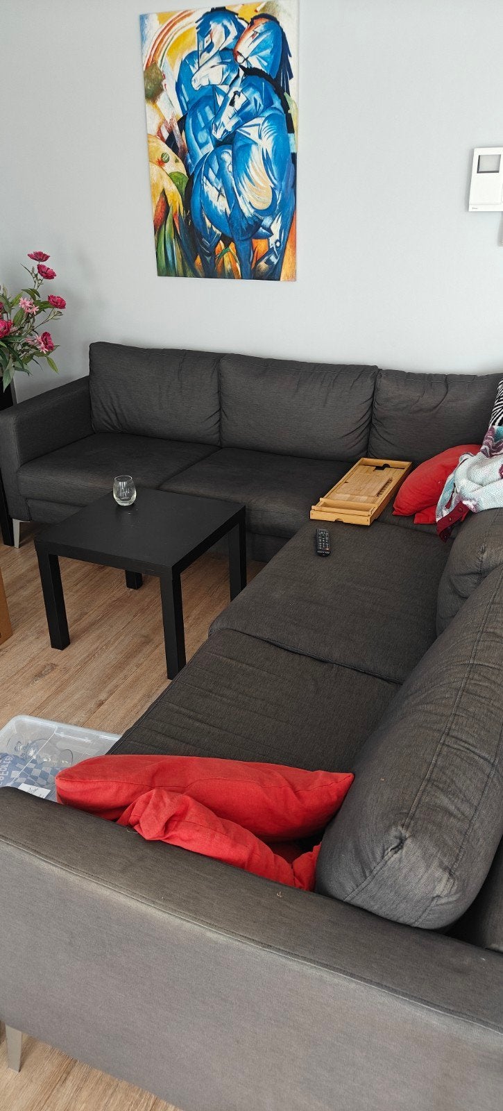 Hoekbank Karlstad - T.E.A.B., Huis en Inrichting, Banken | Bankstellen, Ophalen, 250 tot 300 cm, Gebruikt, Hoekbank