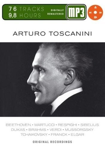 Arturo Toscanini - MP 3 CD - CD nieuw in cellofaan, Symfonie, Ophalen of Verzenden, Romantiek, Verzamelalbum