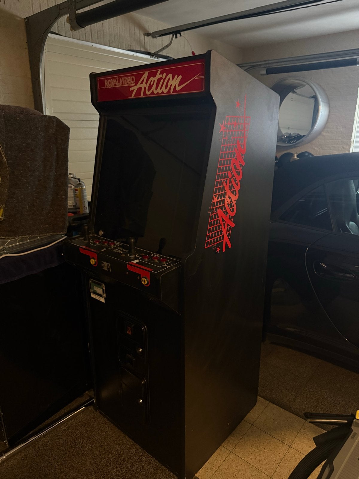 Arcadekast Royal Video Action - Moederbord defect, Spelcomputers en Games, Spelcomputers | Overige, Niet werkend, Overige merken