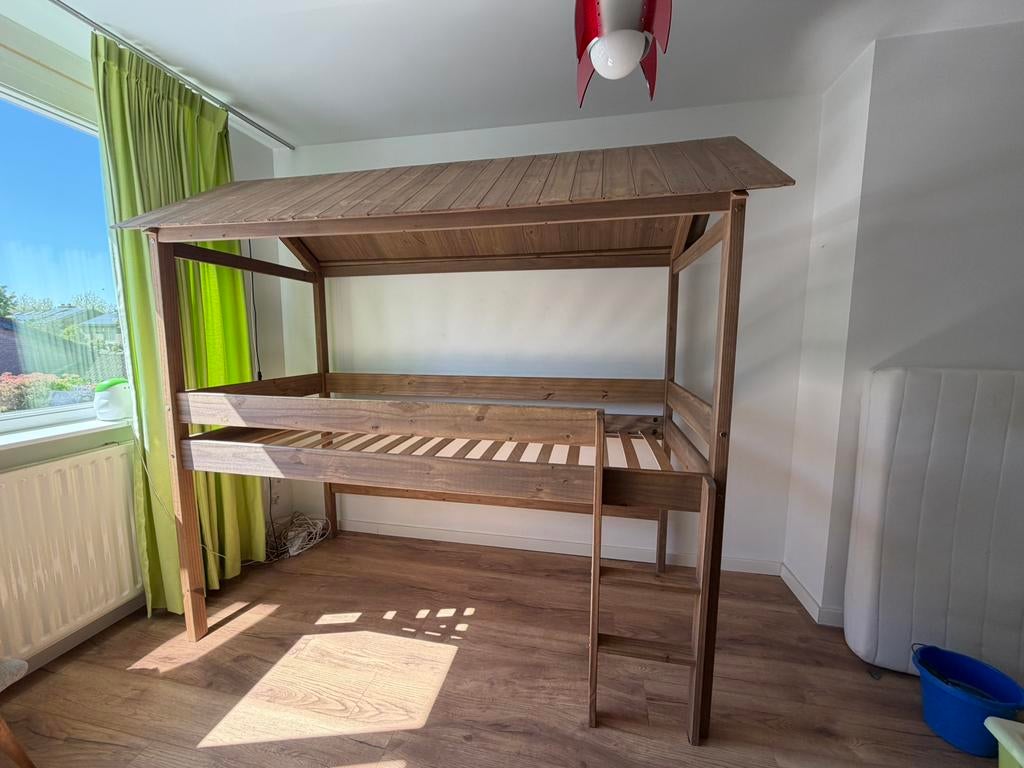 Bed, boomhut, Ophalen, Gebruikt, Hoogslaper