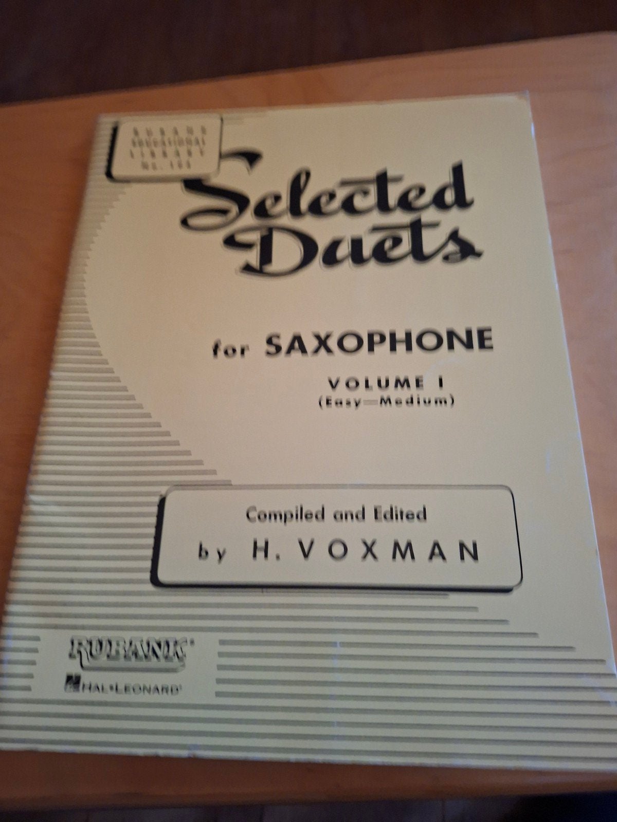 Muziekboek voor Saxofoon - Selected Duets Volume 1, Gebruikt, Overige genres, Ophalen of Verzenden, Saxofoon