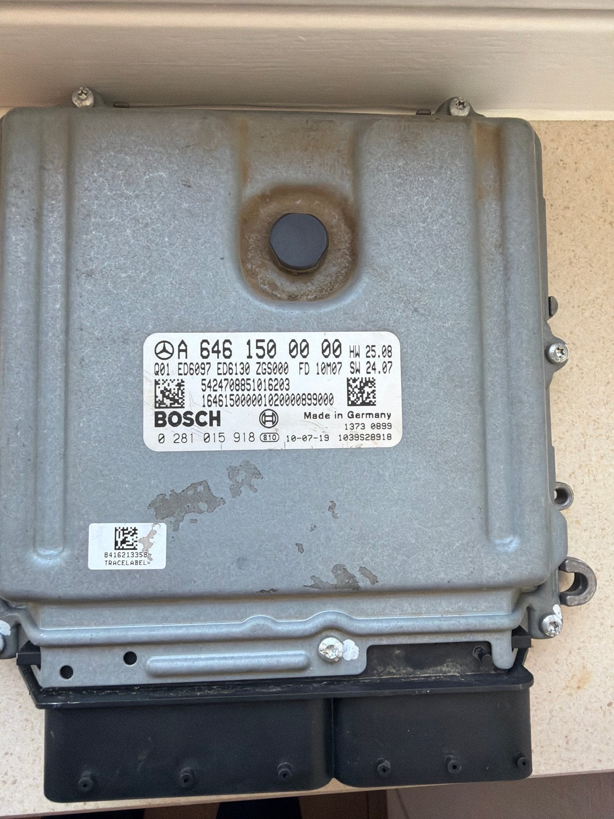 ECU Mercedes EDC16CP31, A6461500000 -, Ophalen of Verzenden, Gebruikt, Mercedes-Benz