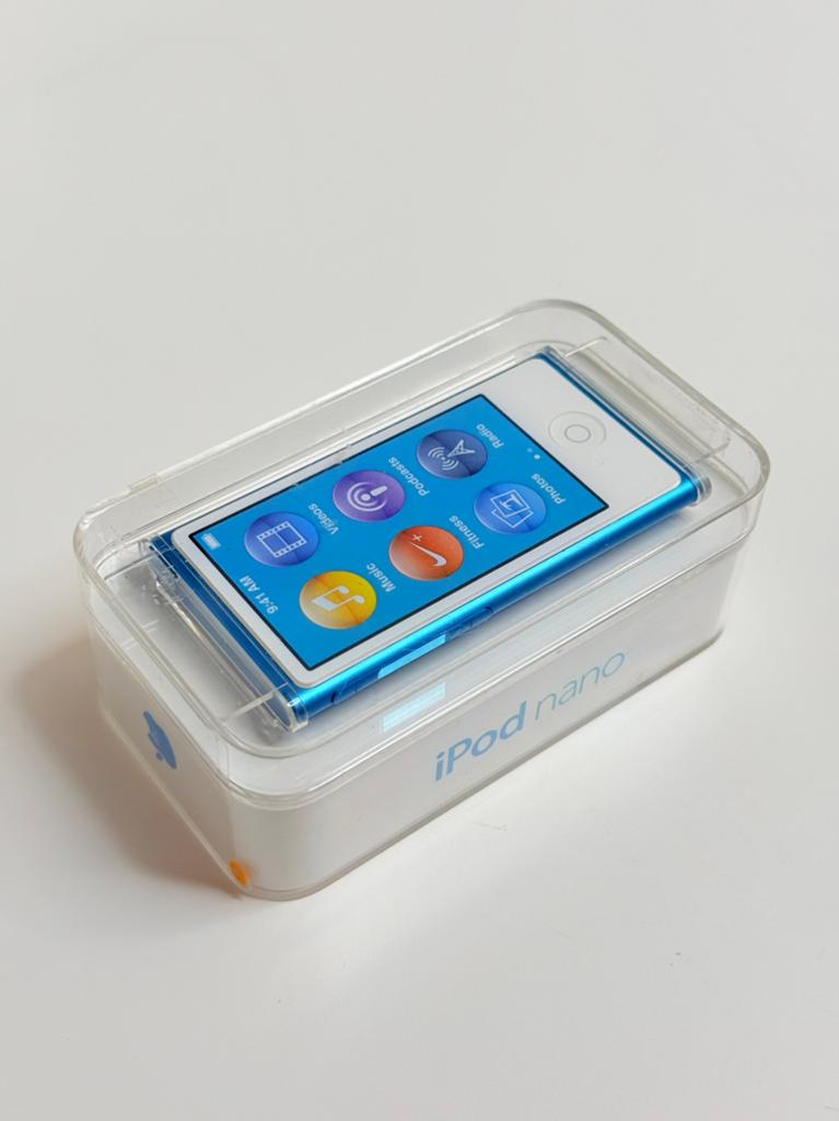 Apple iPod Nano 7 blauw 16GB Nieuw Geseald, Audio, Tv en Foto, Mp3-spelers | Apple iPod, Nieuw, Ophalen of Verzenden, Nano, 10 tot 20 GB