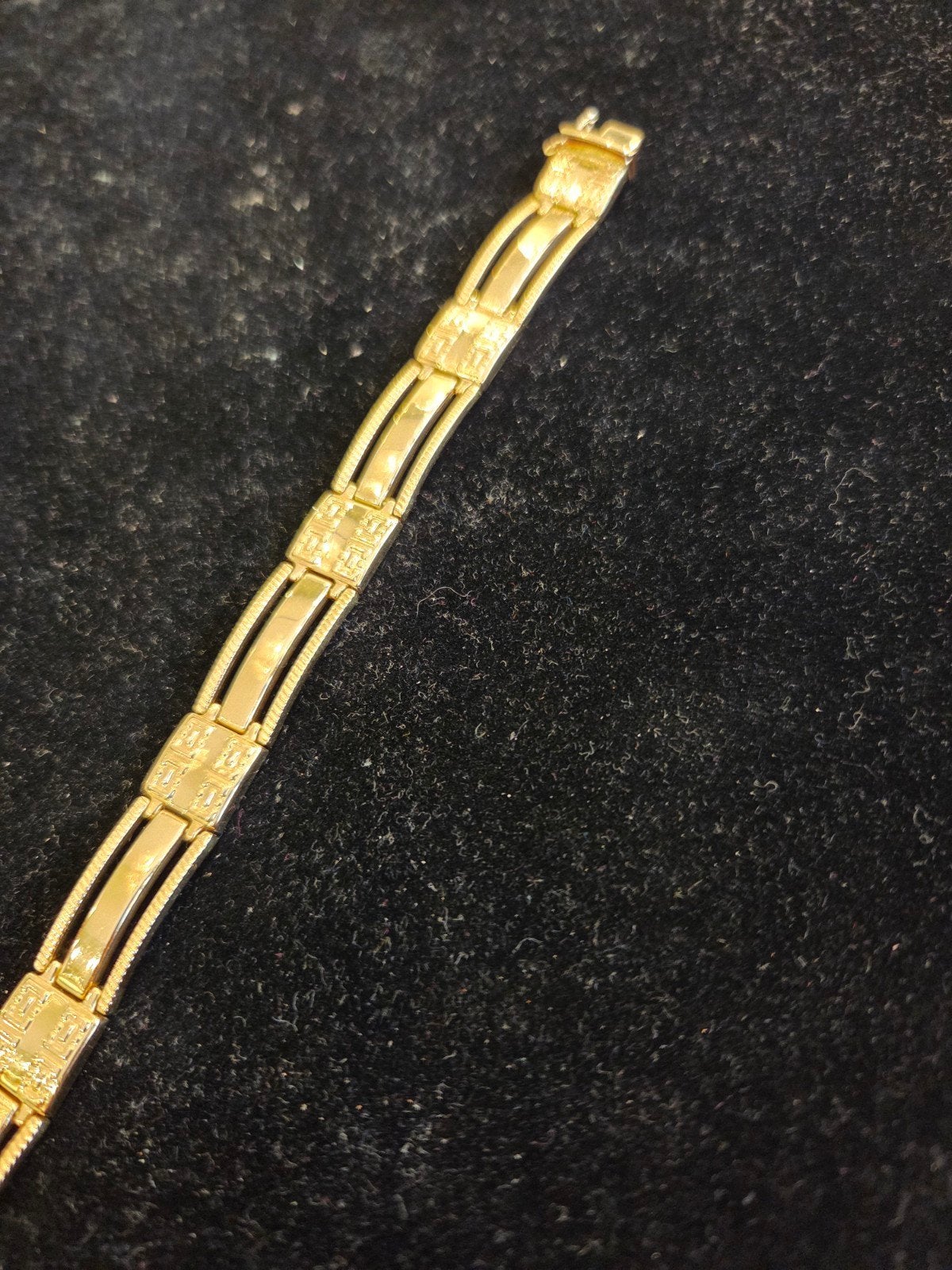 14 k gouden herenarmband 14,5 gram, Sieraden, Tassen en Uiterlijk, Armbanden, Ophalen of Verzenden, Nieuw, Goud, Goud