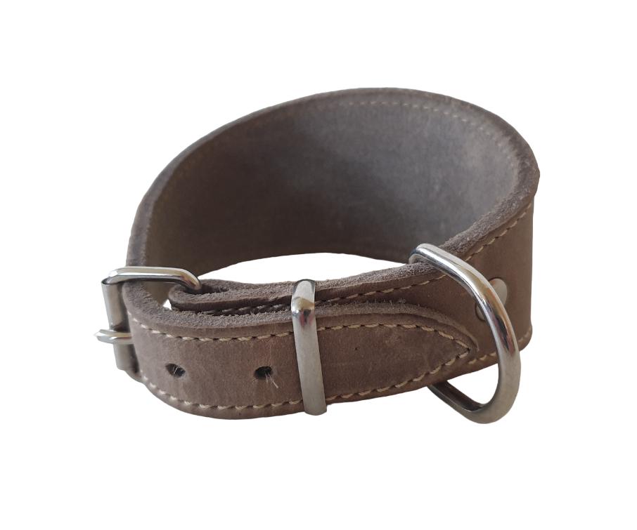 JACK AND VANILLA Whippet Halsband Grijs Nek 26-30 cm -40%!!!, Ophalen of Verzenden, Handgemaakt, Nieuw