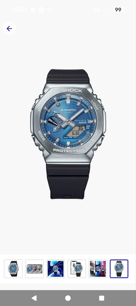 G-Shock horloge te koop, Sieraden, Tassen en Uiterlijk, Horloges | Dames, Overige merken, Staal, Polshorloge, Kunststof