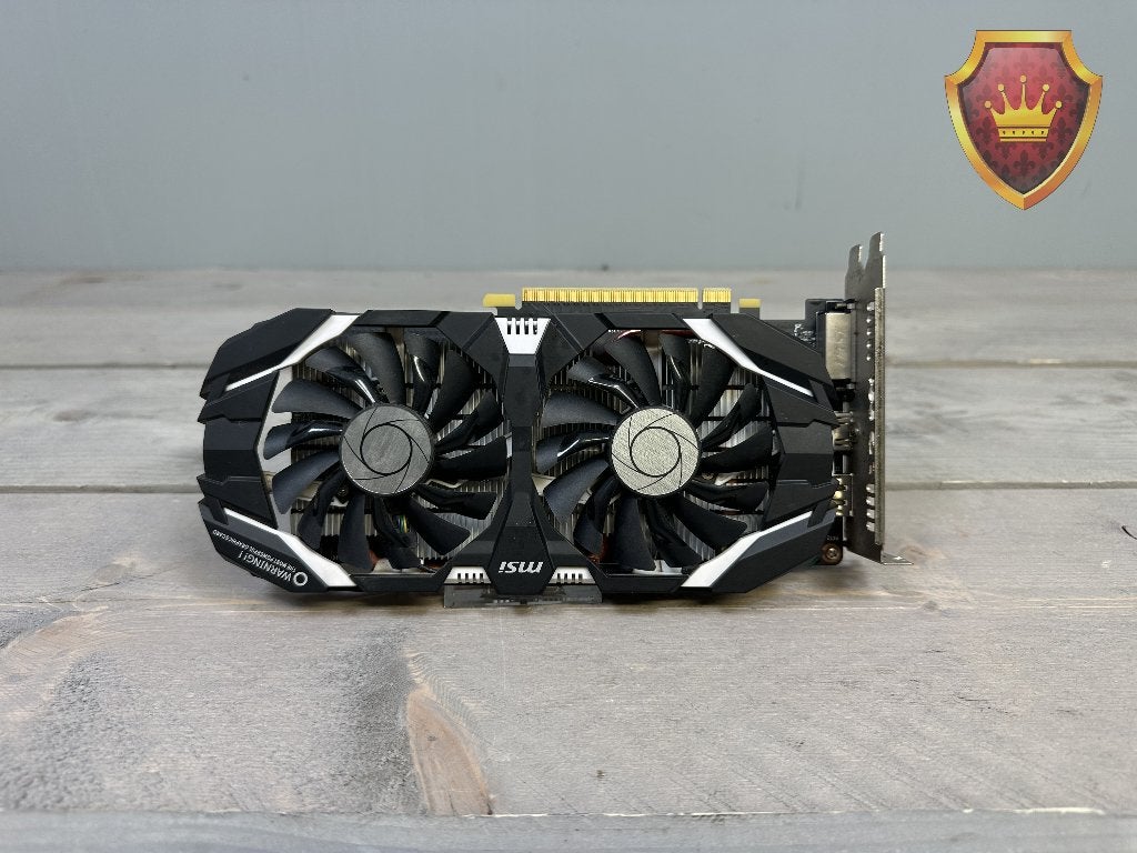 MSI GeForce GTX 1060 OCV1 6GB Videokaart, PCI-Express 3, Gebruikt, HDMI, MSI