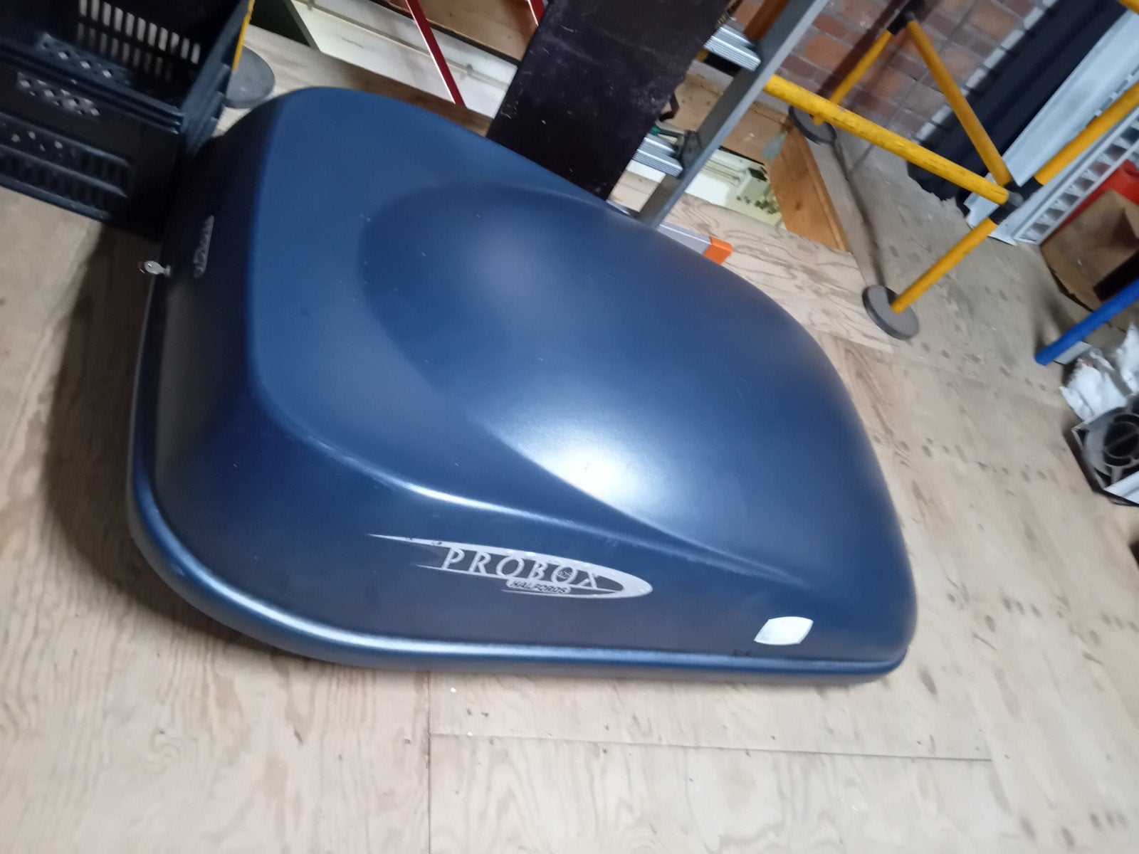 Dakkoffer hapro 425 probox, Ophalen
