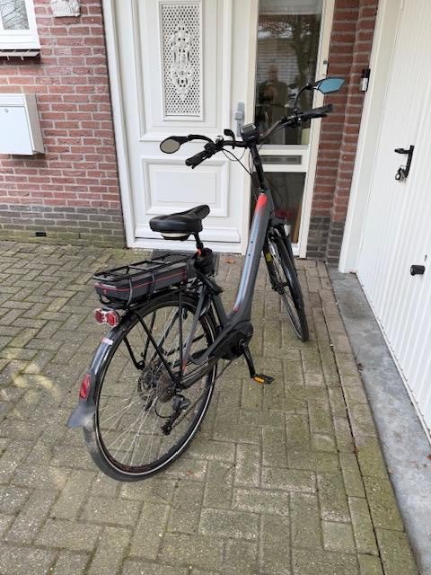 Cube Touring Hybrid Pro 500 E-bike - Grey/Flash-Red maat 50, Fietsen en Brommers, Elektrische fietsen, 47 tot 51 cm, Ophalen, Gebruikt