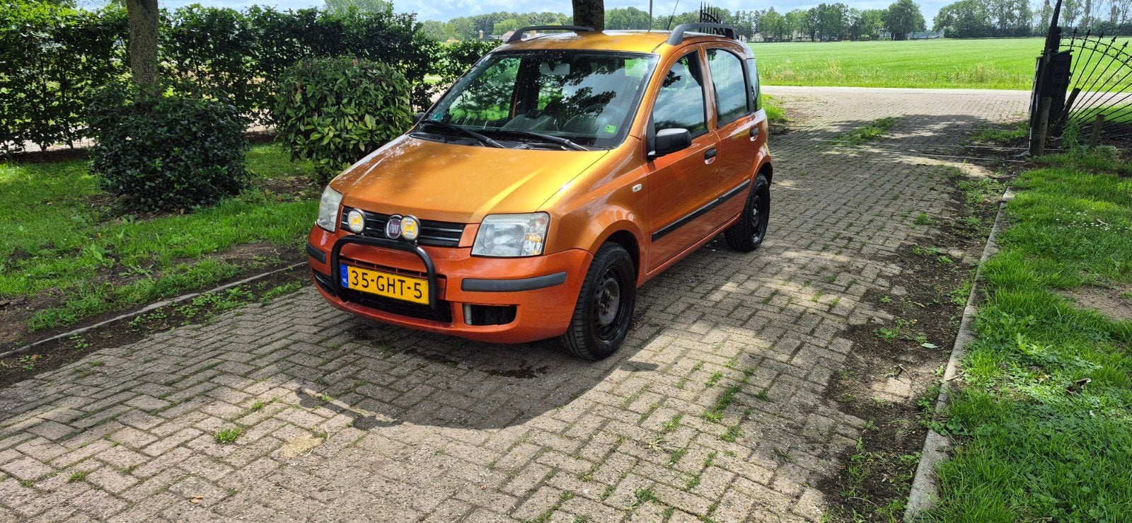 Fiat Panda 1.2 44KW 60PK 2008 goed onderhouden!, Voorwielaandrijving, Stof, Origineel Nederlands, Handgeschakeld