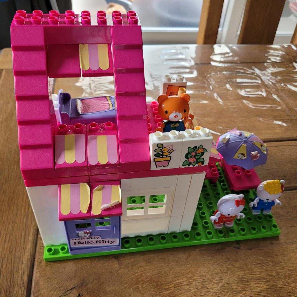 hello kitty lego, Lego Primo, Overige thema's, Ophalen of Verzenden, Zo goed als nieuw