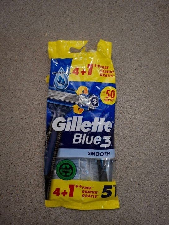 Gillette Blue 3 Smooth wegwerpscheermesje., Ophalen of Verzenden, Nieuw, Scheren en Epileren