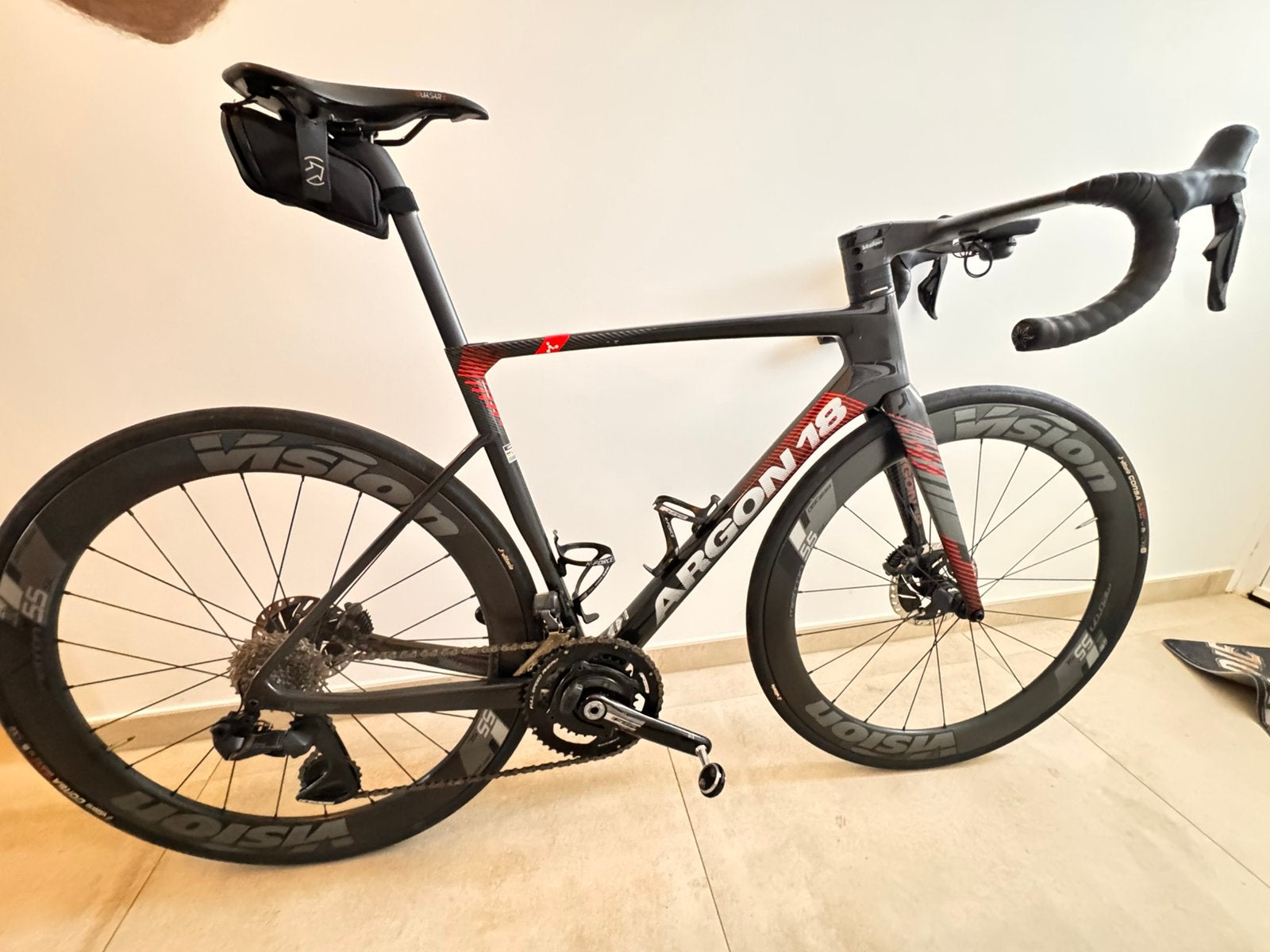 Argon 18 Sum pro, Carbon, Zo goed als nieuw, Meer dan 20 versnellingen, 53 tot 57 cm