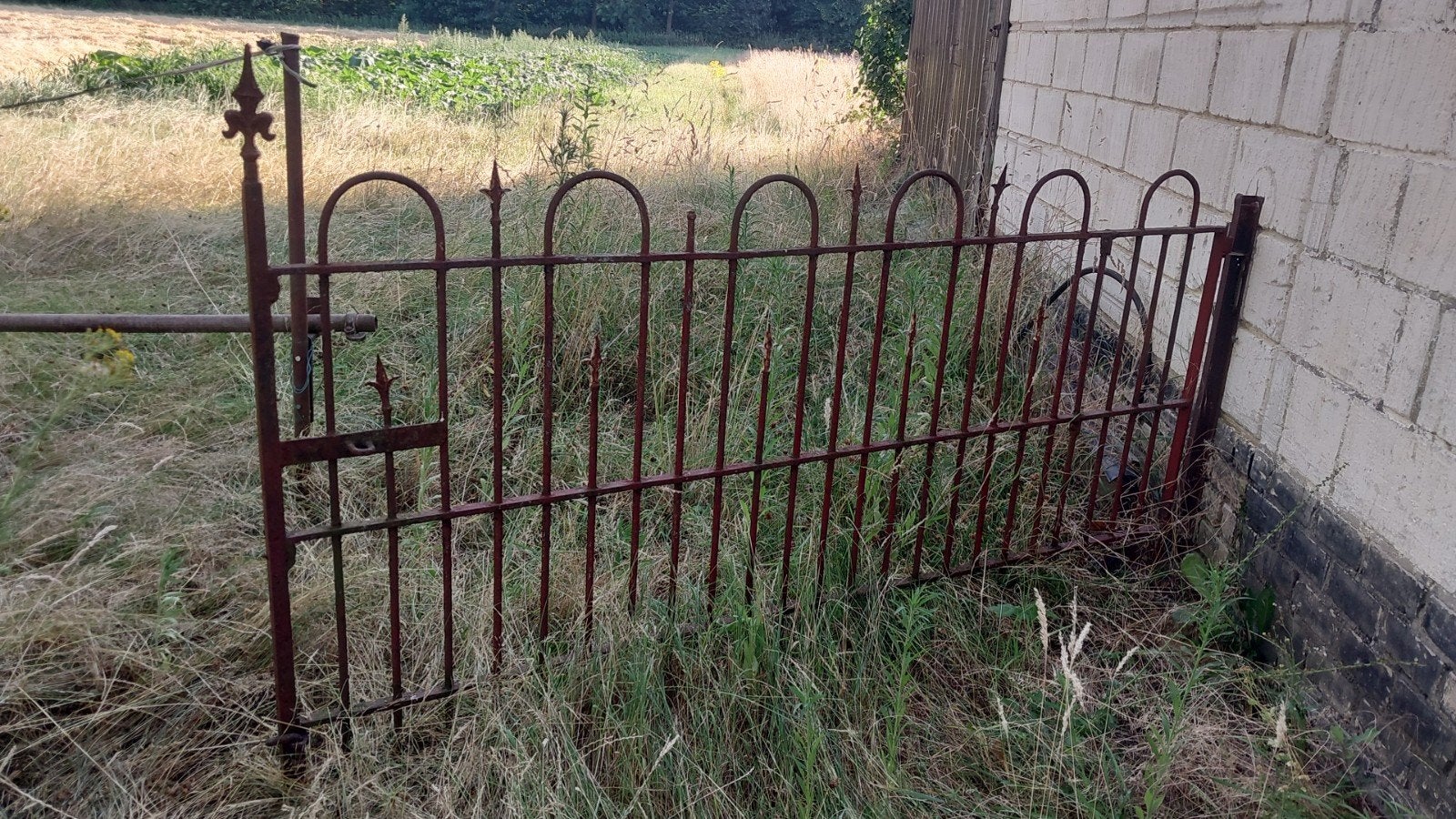 Sierhekwerk/poort, Tuin en Terras, Ophalen, Gebruikt, IJzer, Sierhekwerk