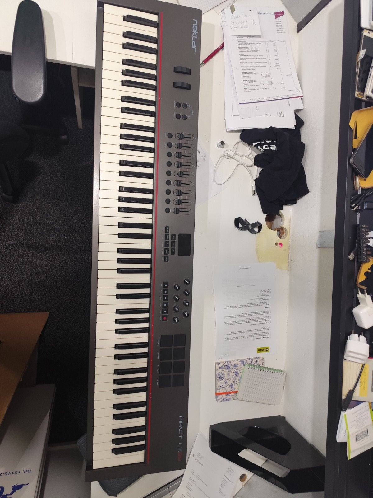Nektar Impact LX88 MIDI-keyboard - 88 toetsen, Overige merken, Gebruikt, 88 toetsen, Ophalen of Verzenden