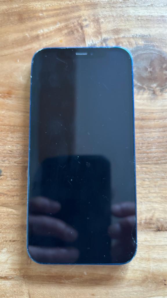 iPhone 12 Blauw, Telecommunicatie, Mobiele telefoons | Apple iPhone, Gebruikt, Blauw, Ophalen of Verzenden, Zonder simlock