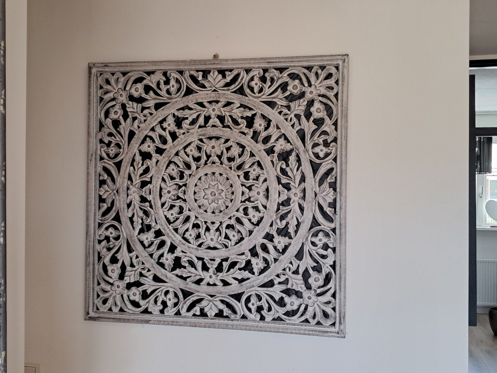 Houten ornament, Ophalen, Gebruikt, Hout, 100 cm