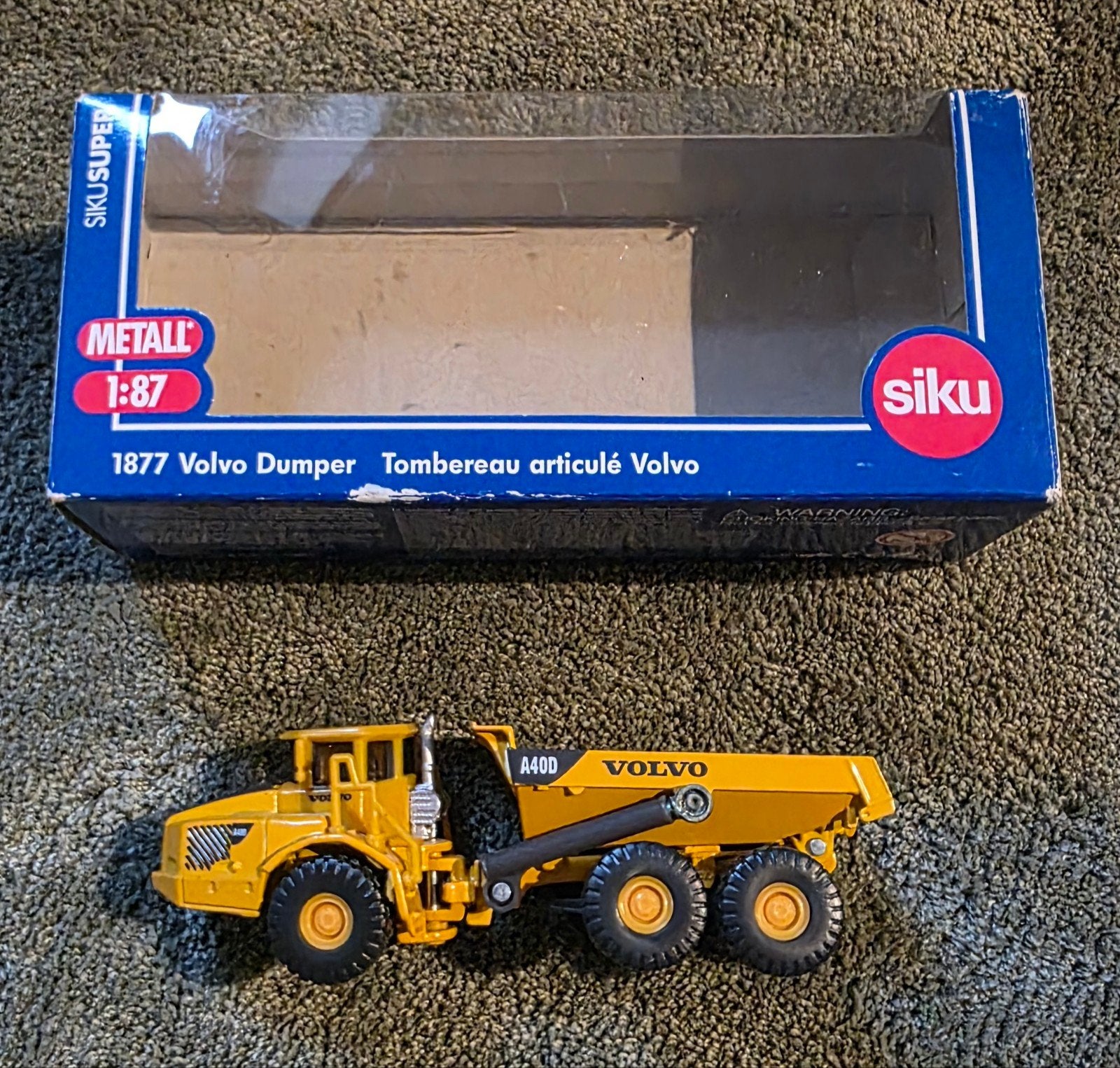 Siku Super 1:87 Volvo A40D Dumper - Zo goed als nieuw, Ophalen of Verzenden, Nieuw