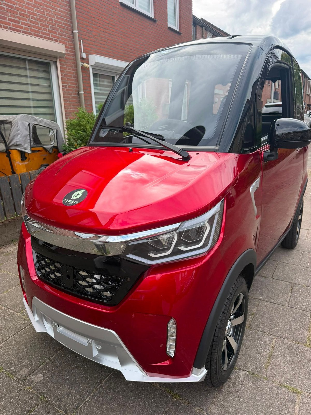 Thogo luxe overdekte scootmobiel rijbewijs vrij, Overige merken, Ophalen of Verzenden, Zo goed als nieuw, 16 km/u of meer