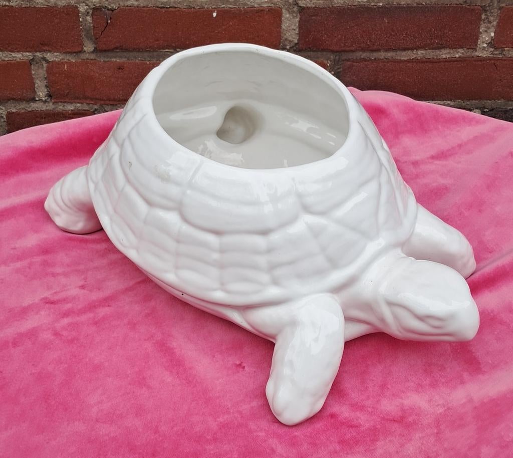Grote Vintage Keramieken Schildpad, Antiek en Kunst, Antiek | Keramiek en Aardewerk, Ophalen