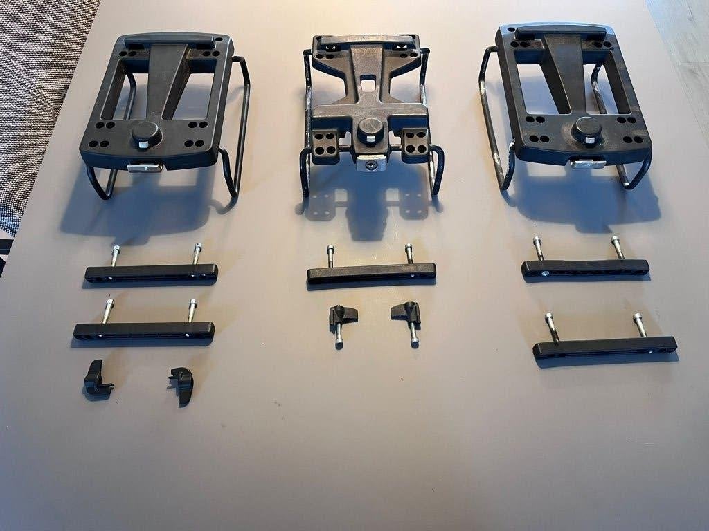 Ortlieb Adapter Travel Biker/Trunk Bag E174 – drie stuks, Ophalen of Verzenden, Gebruikt, Ortlieb