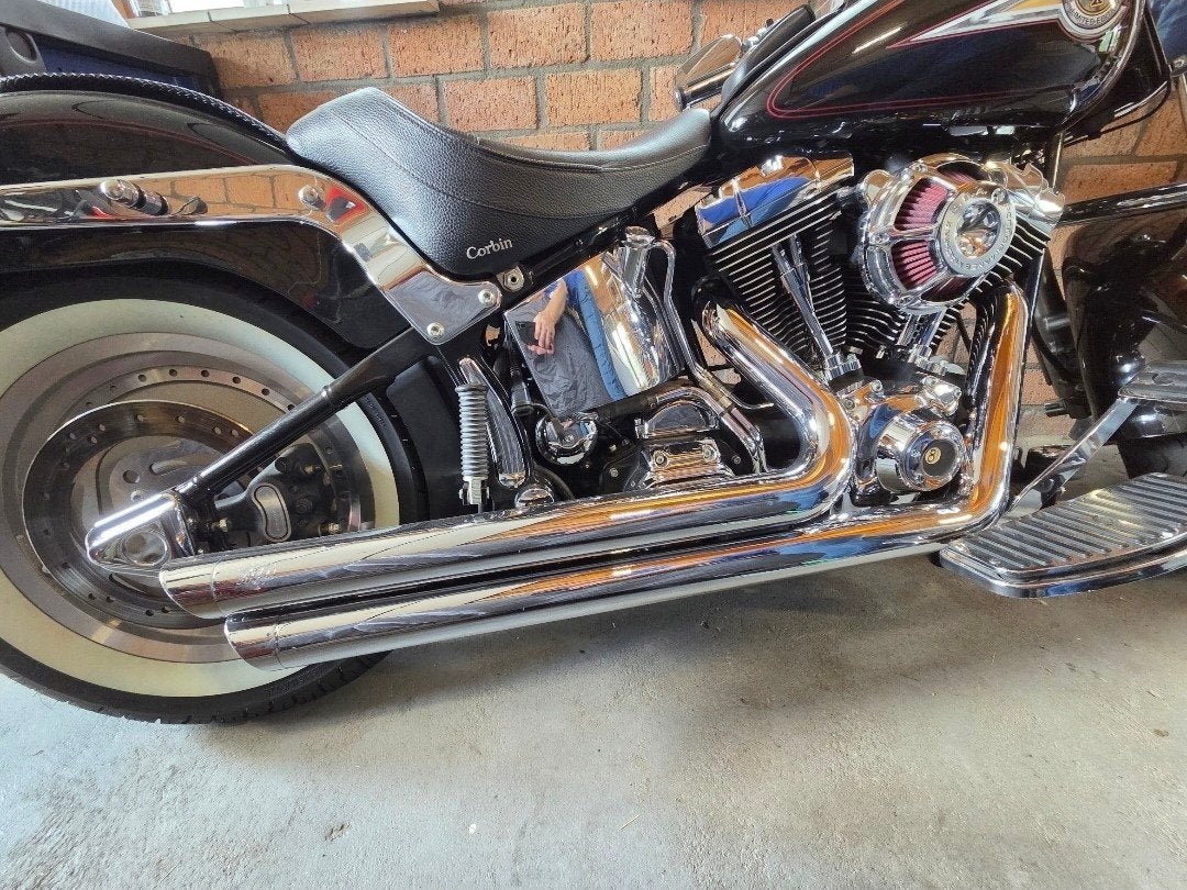 Vance & Hines Big Shots Staggered voor Harley Twin Cam 88, Motoren, Onderdelen | Harley-Davidson, Ophalen of Verzenden, Gebruikt