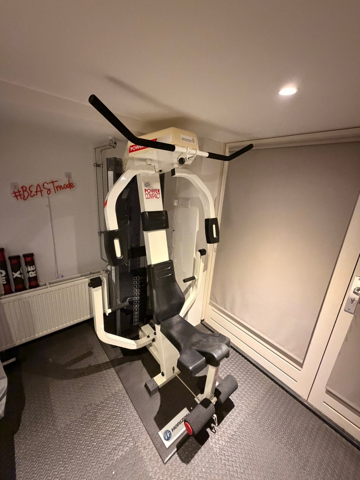 Horizon Power Compact krachtstation / homegym., Ophalen, Zo goed als nieuw, Rug, Overige typen