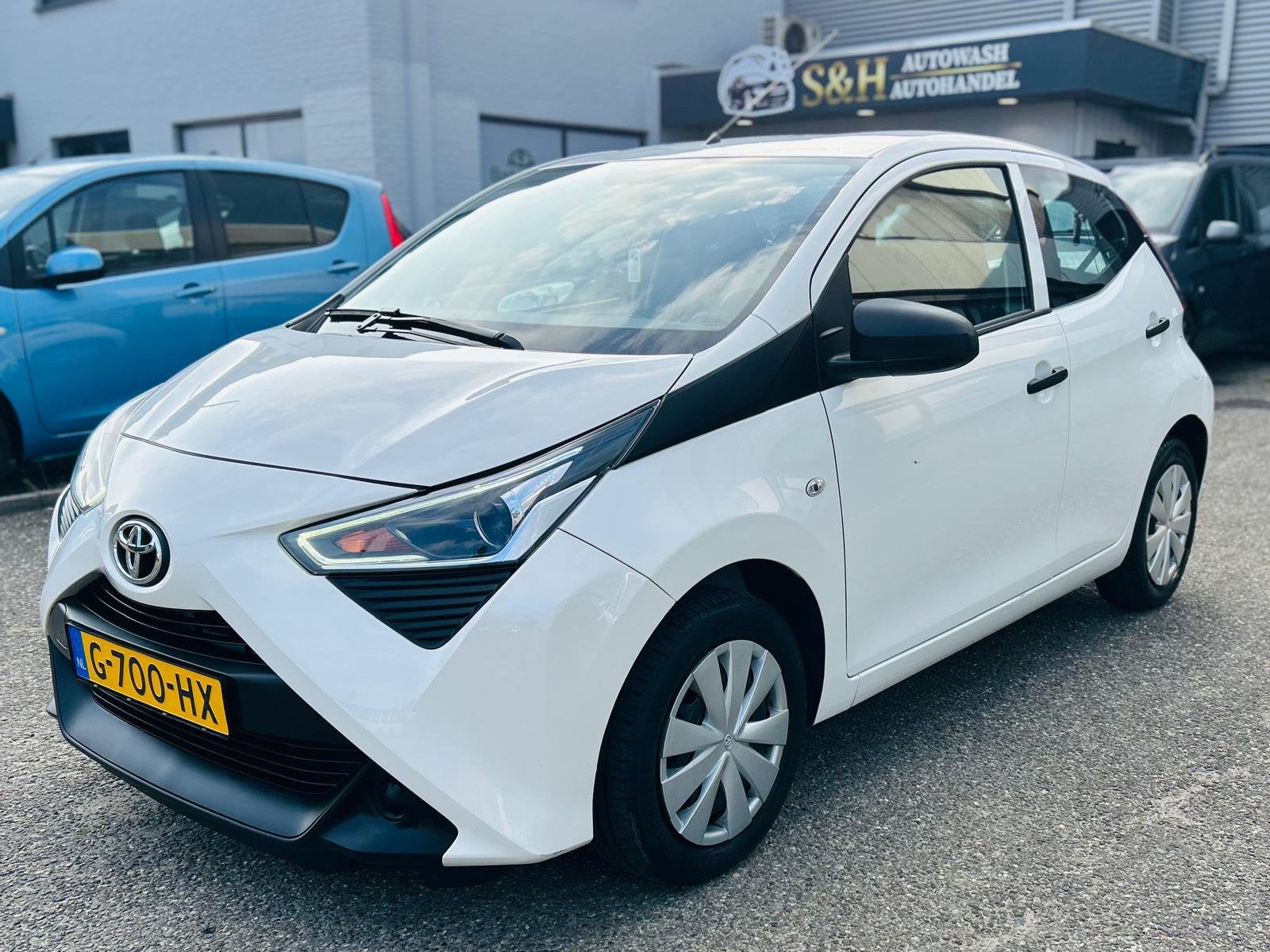 Toyota Aygo1.0 Vvt-i72pk5D 2019 Wit Airco laag KM (BTW Auto), Auto's, Toyota, Bedrijf, Aygo, ABS, Adaptive Cruise Control, Airbags
