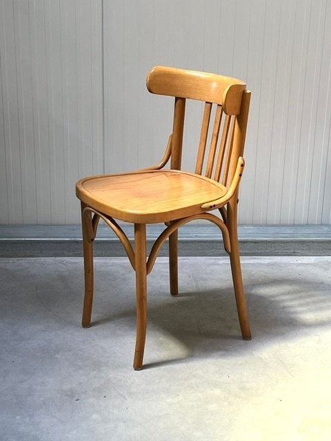 Vintage cafestoelen 6x horeca restaurant stoelen prijs p/st, Gebruikt, Bruin, ., Vintage