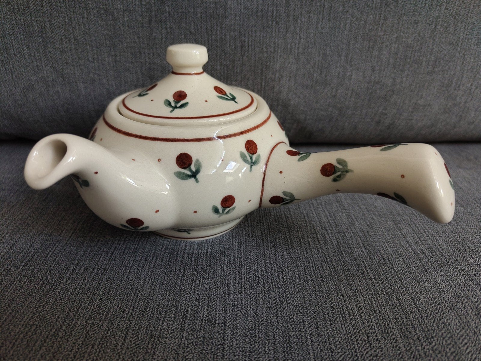 Bunzlau - Boleslawiec - Japanse stijl theepot - Nieuw, Huis en Inrichting, Keramiek, Nieuw, Ophalen of Verzenden, Theepot