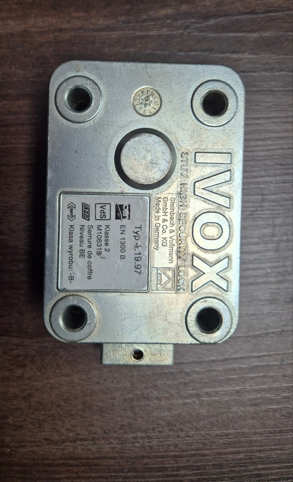 IVOX High Security Slot met sleutels, Huis en Inrichting, Ophalen, Gebruikt