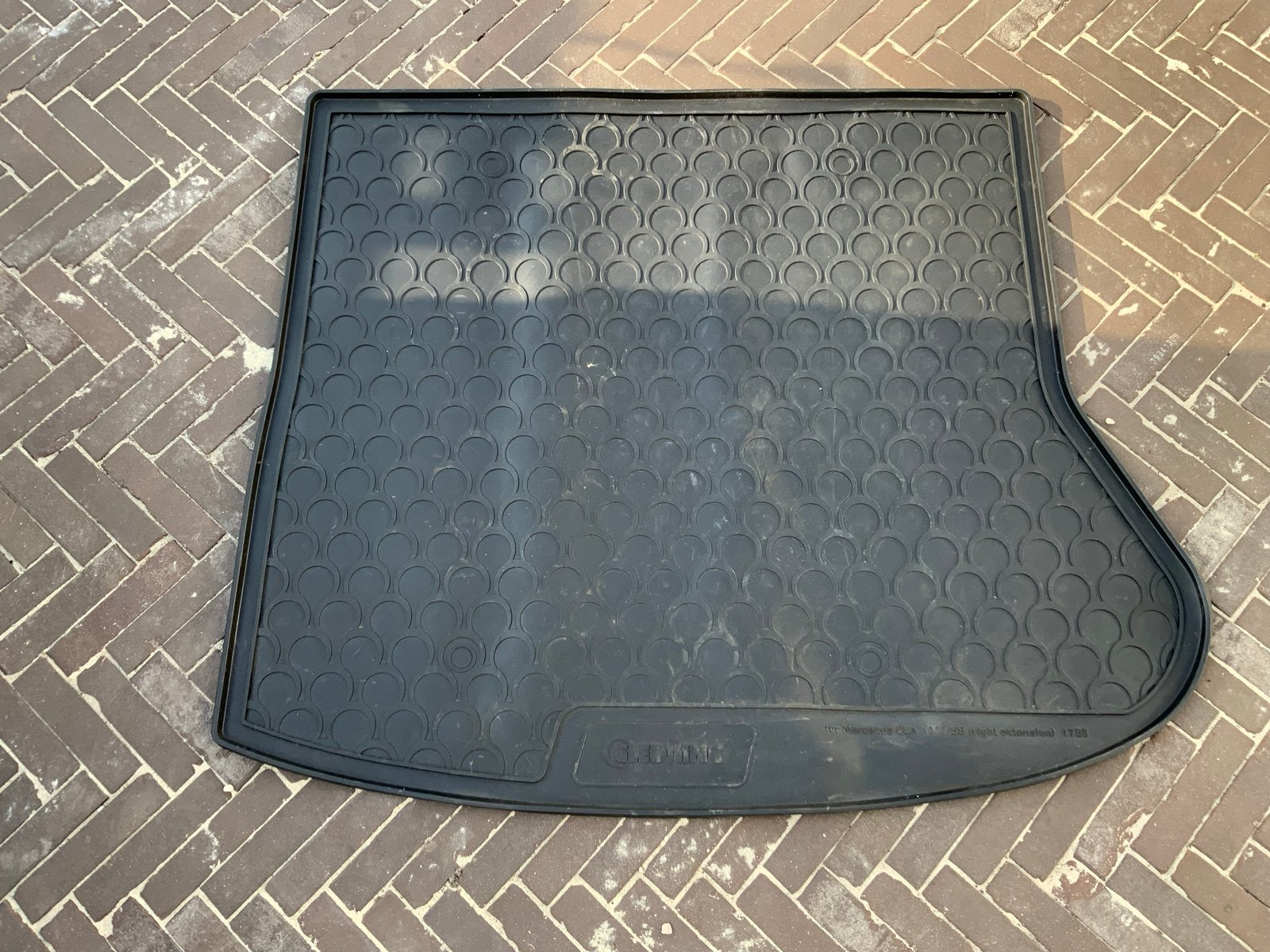 Rubberen kofferbakmat Mercedes CLA Shooting Brake X117, Auto diversen, Kofferbakmatten, Ophalen, Gebruikt