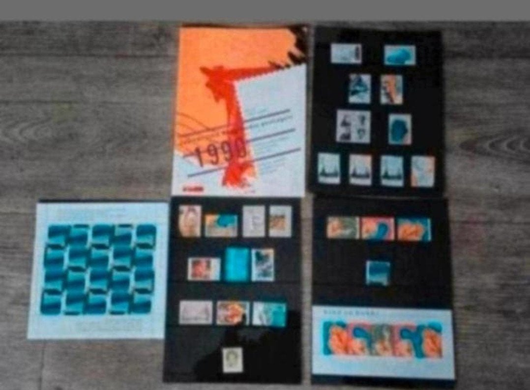 📮jaarcollectie bijzondere postzegels 1990.   Nieuw, Verzenden, Na 1940, Postfris