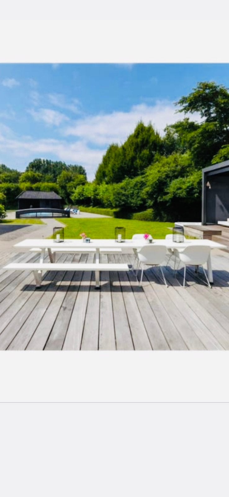Extremis Outdoor Marina collectie Combo in Off-White 415 cm, Ophalen, Zo goed als nieuw