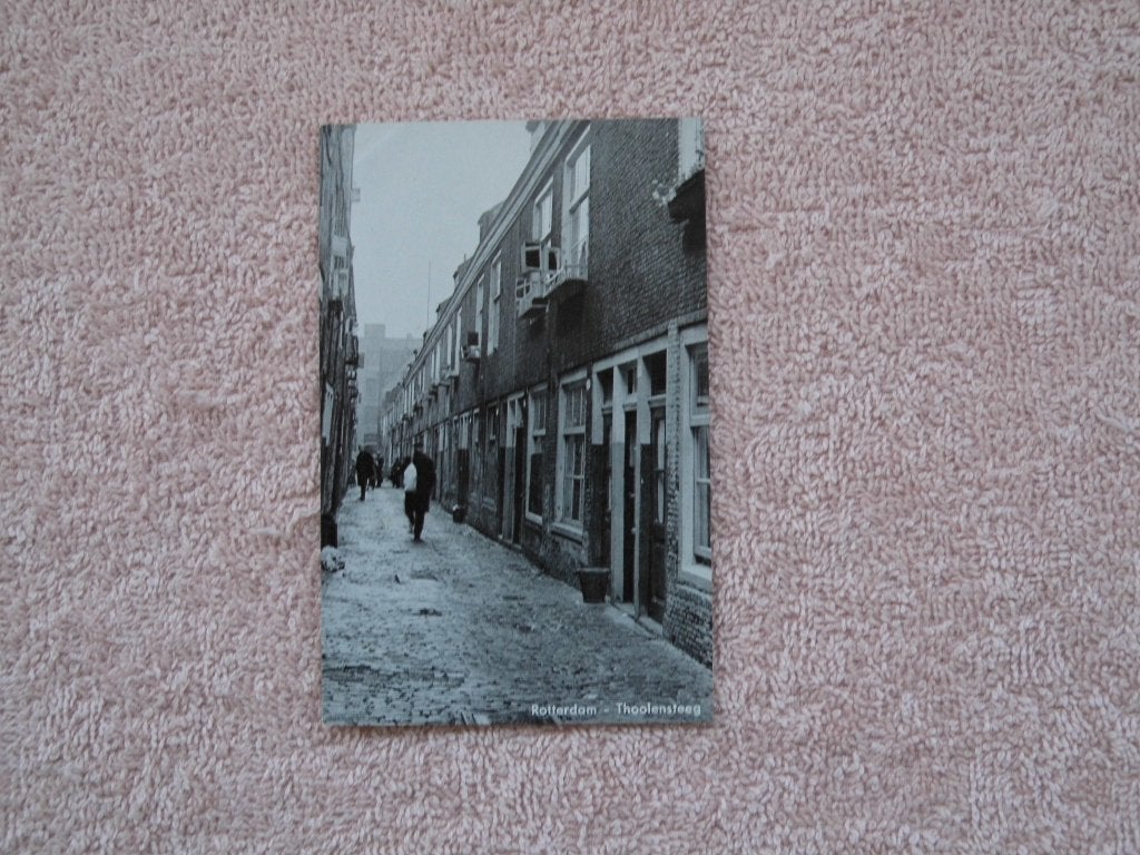 Oude Ansichtkaart Rotterdam - Thoolensleeg, Verzamelen, Ansichtkaarten | Nederland, Ophalen of Verzenden, 1920 tot 1940, Ongelopen