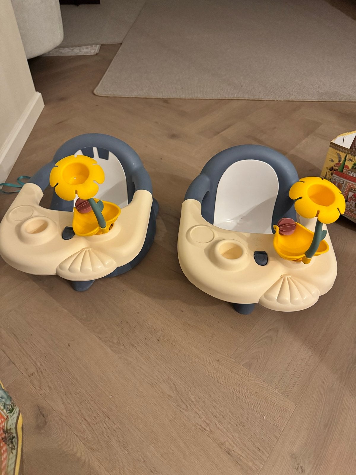 Smoby badzitjes tweeling - Goede staat, Kinderen en Baby's, Ophalen, Gebruikt, Badzitje of Badring, Overige merken
