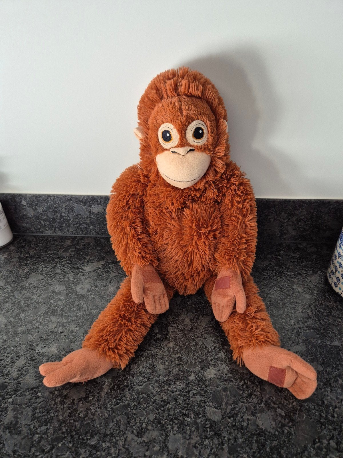 IKEA  - Knuffel Orang-oetan Djungelskog, Ophalen of Verzenden, Zo goed als nieuw, Overige typen