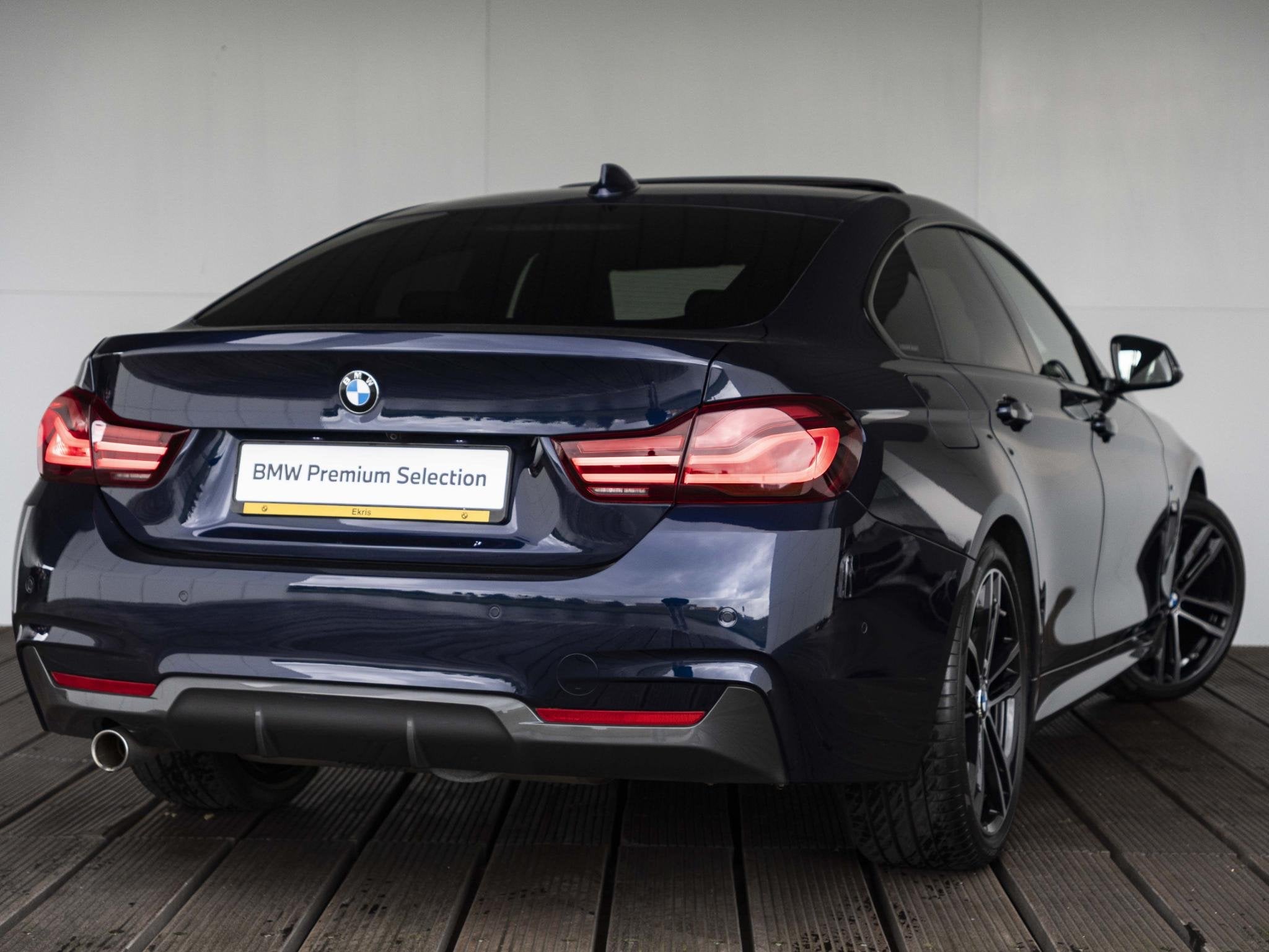 BMW 4 Serie Gran Coupé 418i | Executive | M Sport Plus Pakk, Auto's, Gebruikt, Met garantie (alle), Blauw, Origineel Nederlands